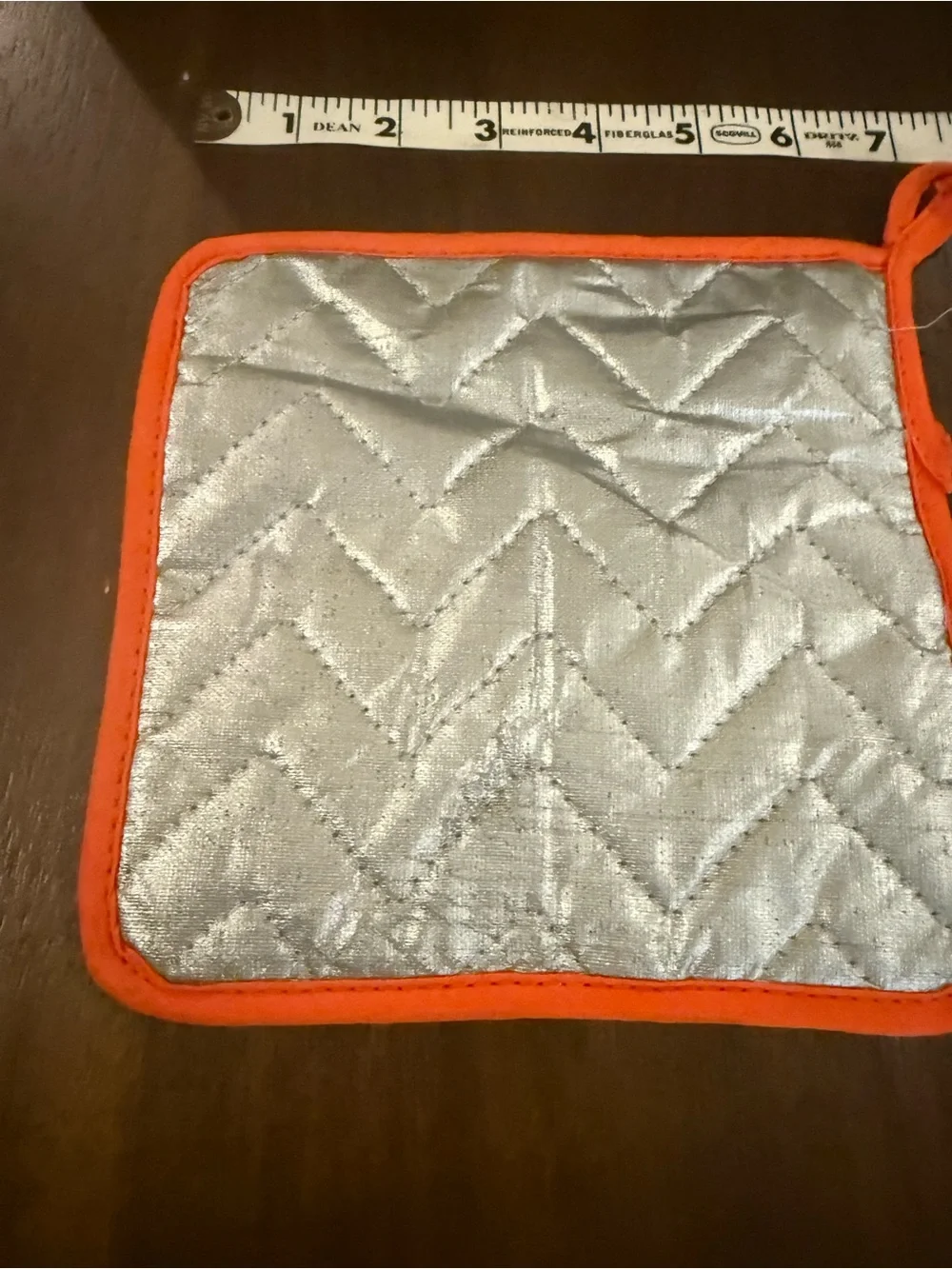 Vintage Morgan-Jones Potholder tomato